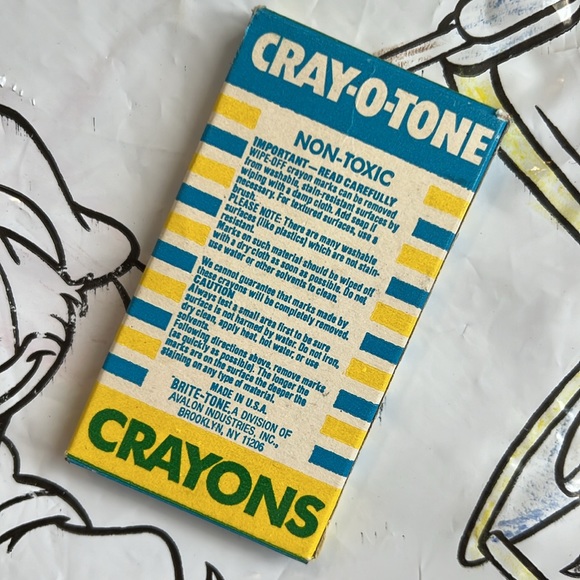 VINTAGE Walt Disney Mickey Mouse Color & Recolor Activity cloth 1983 Pastime Ind - Picture 11 of 11